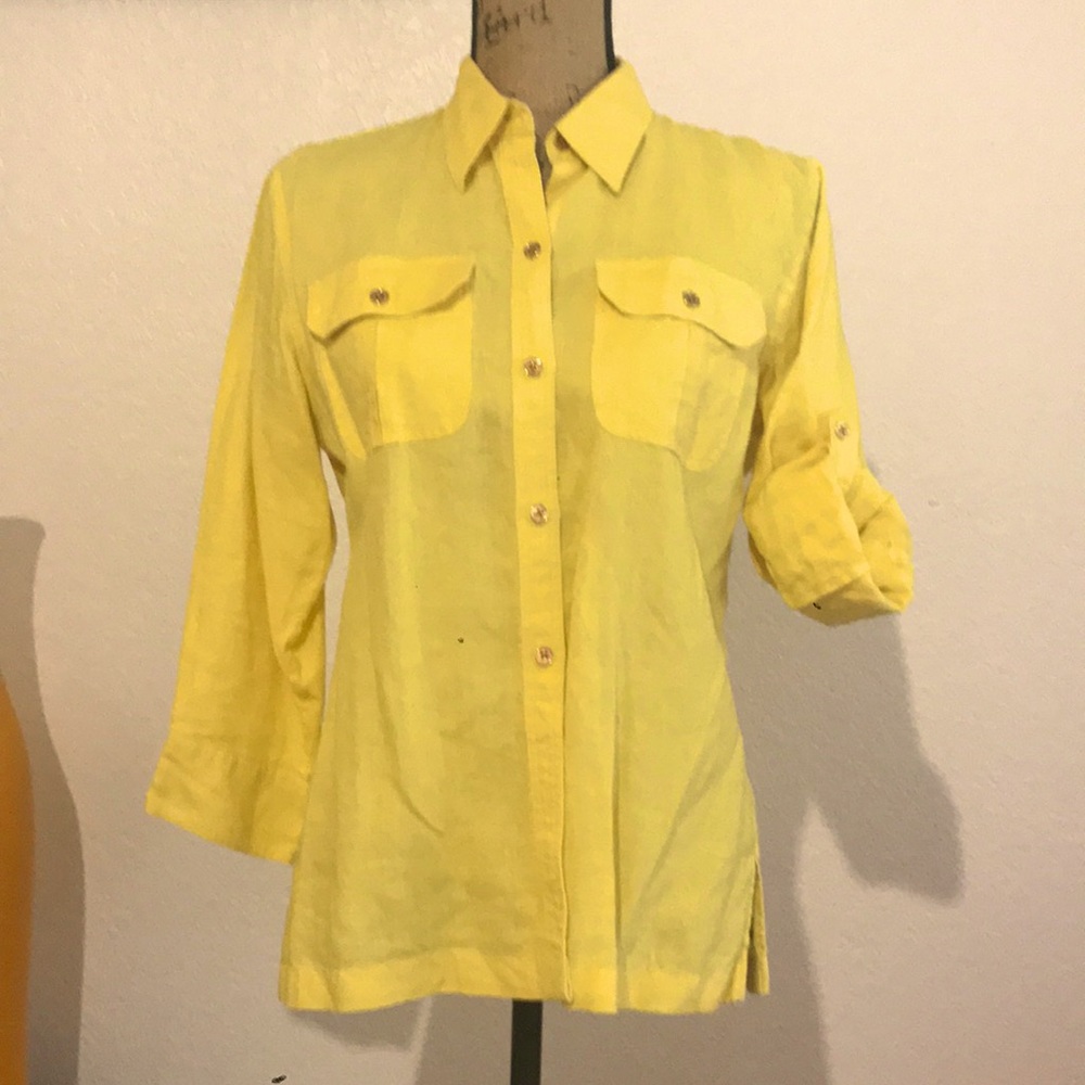 Ralph Lauren linen blouse